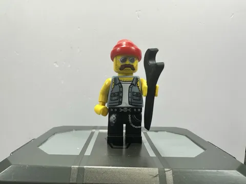 LEGO Motorcycle Mechanic Minifigure Series 10 71001