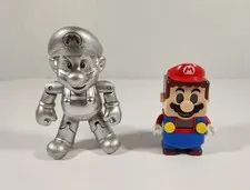 LEGO SUPER MARIO INTERACTIVE FIGURE ONLY & MARIO JAKKS FIGURE