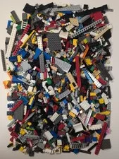 LEGO Bulk Lot 3 LBS Bricks Pieces Washed Sanitized Hand Sorted No Minifigures