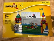 LEGO LEGOLAND CALIFORNIA PICTURE FRAME #40081 - COMPLETE IN BOX