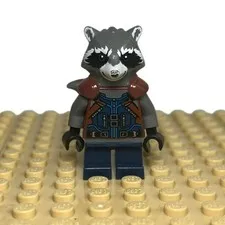 LEGO Super Heroes Guardians of the Galaxy Vol. 2 sh0384 ROCKET RACOON Minifigure