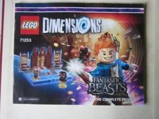 Lego Building Instructions Instruction Dimensions 71253 Fantastic Beasts