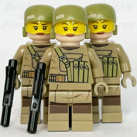 LEGO Star Wars Resistance Trooper Minifigure The Last Jedi 75177 sw0853 x 3