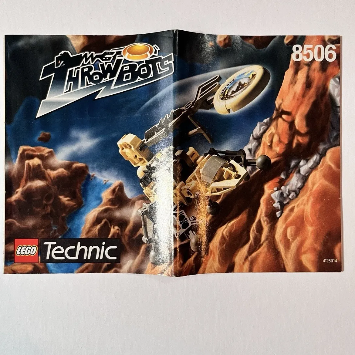 Lego Technic Throwbots 8506 Instruction Manual