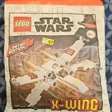 LEGO Star Wars Limited Edition X-Wing Foil Pack Complete Set 57 pcs 6+
