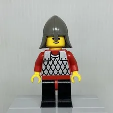 LEGO Castle Lion Knights cas148 Knight Scale Mail Minifigure 1480