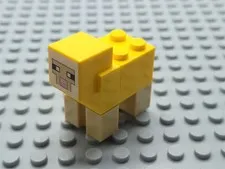 LEGO Minecraft Assembled Yellow Sheep Animal