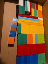 Lot 100 LEGO Duplo Building Basic Bricks Mixes Colors & Sizes D14