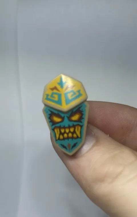 Lego mini-figure tiki like mask