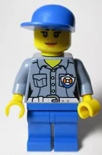 Lego Holiday 2017 Advent Calendar Life Guard Beach Worker Girl Minifigure