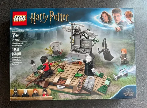 LEGO Harry Potter: The Rise of Voldemort (75965) NIB. Sealed, Retired.