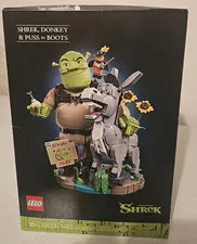 LEGO Shrek Shrek, Donkey & Puss in Boots 72423, 1403 pcs, 18+, Box