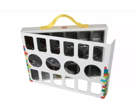 New LEGO Minifigure Collector Case Character Display 851399 Minifig Carrying