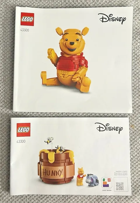 43300 LEGO Disney Winnie the Pooh Manuals, 2026, Exclusive