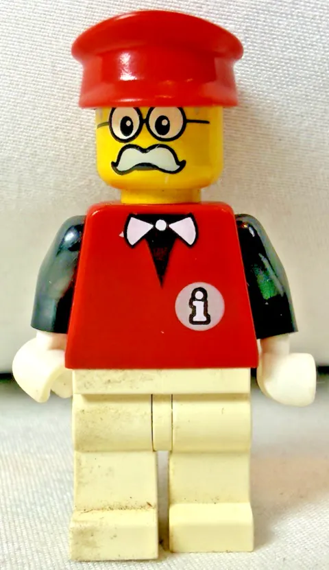 Infomaniac Limited Rare LEGO Collectible Minifigure Authentic 1997 INF001 Promo