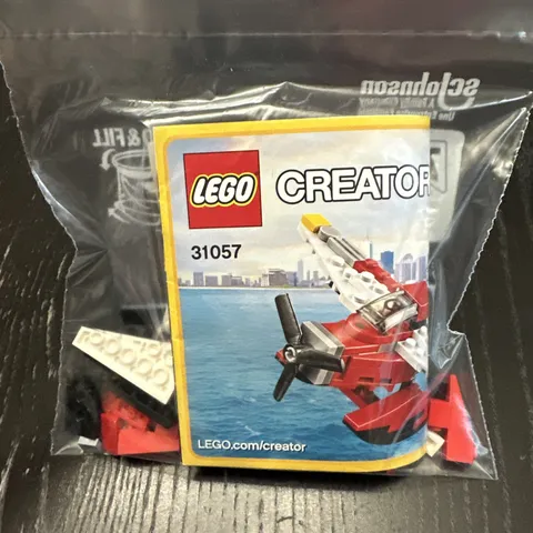 LEGO Creator 31057 Red Helicopter (3-in-1) Incomplete Preowned Read Description
