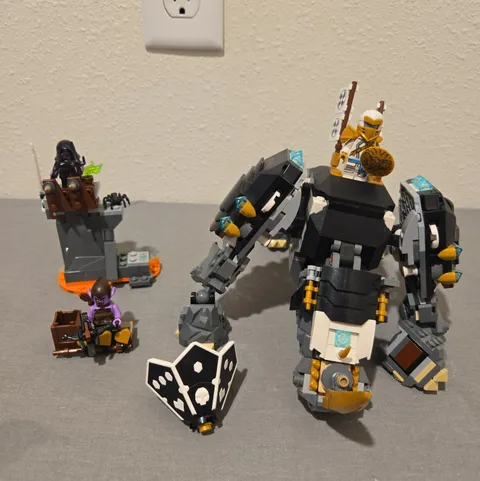 LEGO NINJAGO 71719 Zane's Mino Creature Incomplete 90% Missing Minor Parts