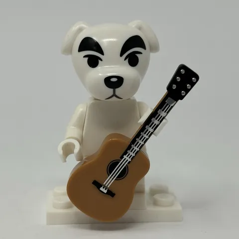 Lego K.K. Slider Minifigure w/ Guitar 77052 Concert Animal Crossing ACNH ani013