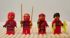 LEGO Ninjago Kai lot including FS Kai, Rebooted Kai, ZX Kai, Legacy Kai