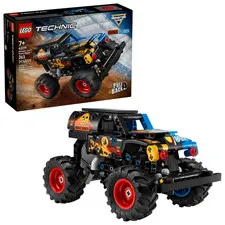 LEGO Technic Monster Jam Grave Digger Fire and Ice Building Toy for Boys & Girls