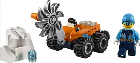 Lego Arctic Ice Saw polybag 30360 Retired Parts Incomplete Set