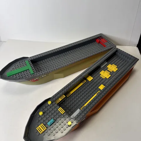 LEGO Set Of 2 Boats Legends Of Chima Cragger's Command Ship & Arctic Icebreaker