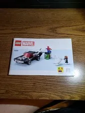 LEGO MANUAL 76309 SPIDERMAN VENOM SPIDER WOMAN CAR INSTRUCTION GUIDE BOOKLET