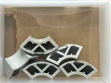 LEGO Parts - Light Bluish Gray Brick, Round Corner 2 x 2 - No 5924 - QTY 5