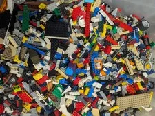 Unsorted LEGO Bricks and Pieces Set 2lb Lots of Mixed Pieces