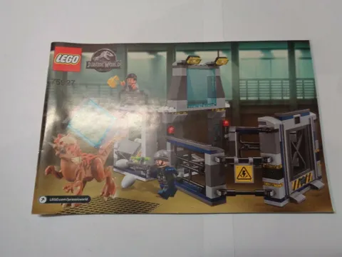 LEGO® Instruction Notice Stygimoloch Breakout 75927 New