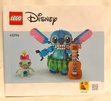 Lego Stitch & Scrump Instructions / Manual Only 43296 Hula Ukelele Grass Skirt