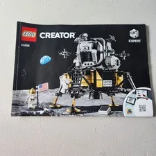 LEGO CREATOR 10266 Apollo 11 Lander Instruction Manual Only