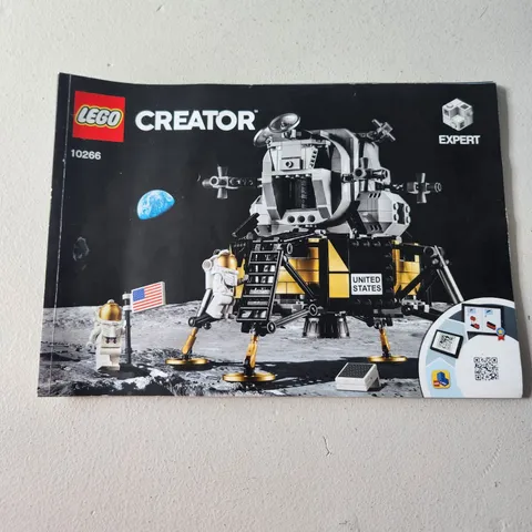 LEGO CREATOR 10266 Apollo 11 Lander Instruction Manual Only