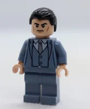 Bruce Wayne 6860 Sand Blue Suit Batman II Super Hero LEGO® Minifigure Figure
