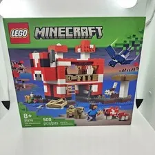 LEGO Minecraft: The Mooshroom House (21270)