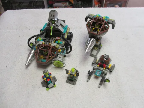 LEGO ROCK RAIDERS CHROME CRUSHER 4970 GRANITE GRINDER 4940 RAPID RIDER 4920 4910