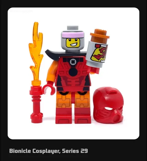 LEGO  Series 29 Collectible Minifigures 71052 | Bionicle Cosplayer (IN STOCK)