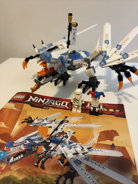 LEGO NINJAGO: Ice Dragon Attack (2260) With Instructions And Figs