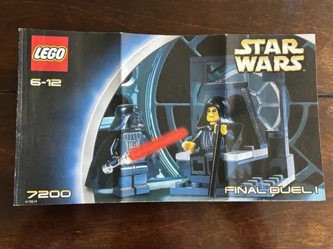 Lego Star Wars 7200 Final Duel I Instruction Manual Only  