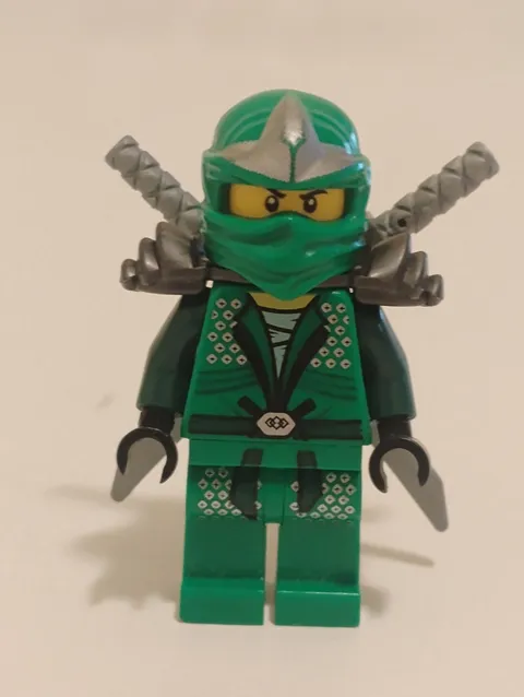 Lego Ninjago Lloyd ZX Njo0065 Grey Swords Torso Crack #1 Rare!