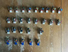 LEGO Multicolor Minifigure Accessories Bulk Lot Shields & Helmets 10+ Pcs