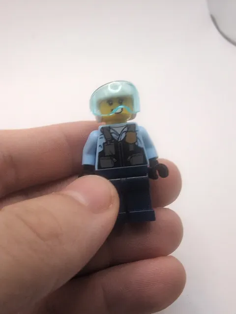 LEGO City Police Helicopter Female Pilot Minifigure cty1311