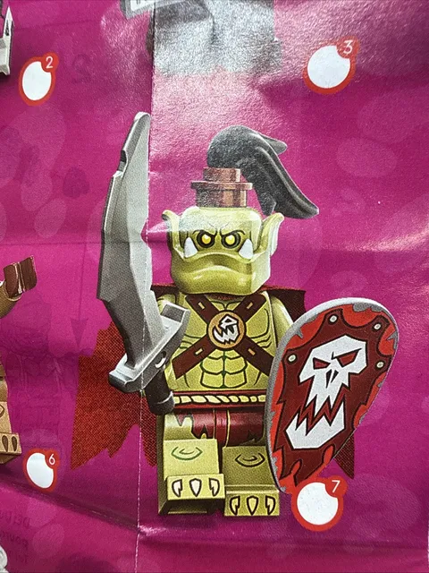 LEGO Minifigure No. 7 From Series 24 Green Ogre 71037 New Sealed