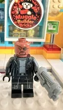 Lego Marvel Nick Fury Minifigure With Accessory