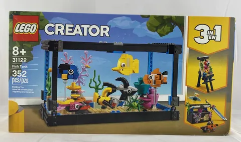 NISB Lego Creator 3 in 1 Fish Tank 31122 “Retired” New In Box