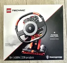LEGO Technic Koenigsegg Steering Wheel Set 40894  Sadair's Spear NEW SEALED BOX