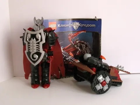LEGO Knights' Kingdom Lord Vladek (8702) Complete with Instructions (No Box)