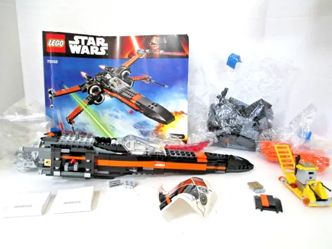 LEGO Star Wars: Poe's X-Wing Fighter (75102) Incomplete, "As Is" No Box, No Figs