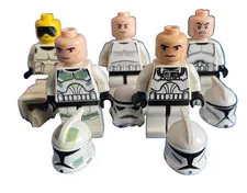 LEGO Star Wars Clone Trooper Soldier Minifigure Lot
