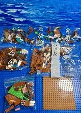 Retired LEGO Minecraft Frog House 21256 98% Complete No Instructions SEALED Bags
